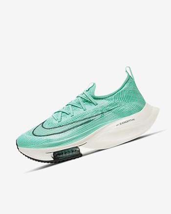 Nike Air Zoom Alphafly NEXT% Flyknit Turquesa Negros Turquesa Claro Blancos | MX 3021
